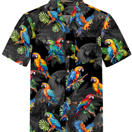 "Hawaiian Parrots" - Größe S-8XL - Hawaiihemd.shop