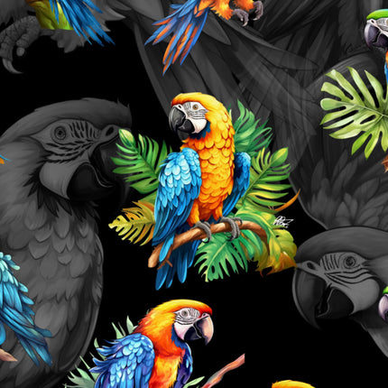 "Hawaiian Parrots" - Größe S-8XL - Hawaiihemd.shop