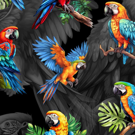 "Hawaiian Parrots" - Größe S-8XL - Hawaiihemd.shop