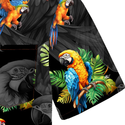 "Hawaiian Parrots" - Größe S-8XL - Hawaiihemd.shop