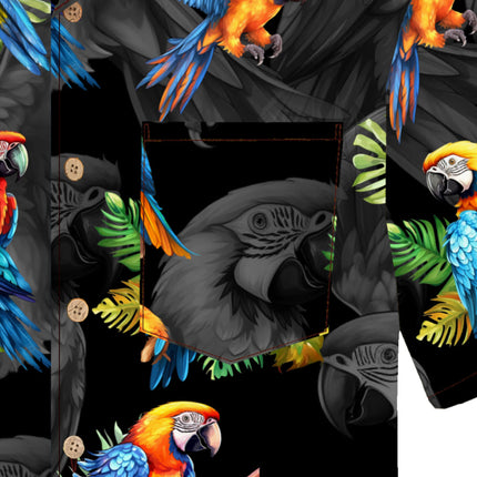 "Hawaiian Parrots" - Größe S-8XL - Hawaiihemd.shop