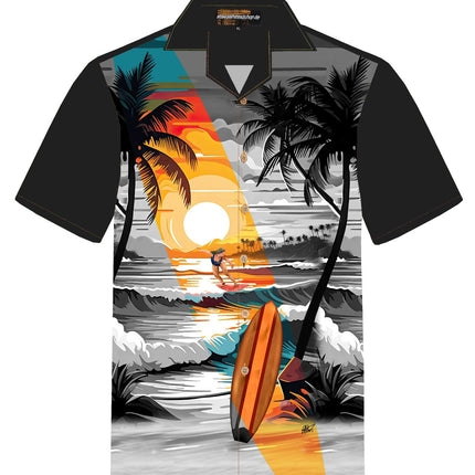 "Beach Night" - Größe S-8XL - Hawaiihemd.shop