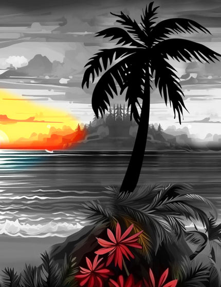 "Night in Hawaii" - Größe S-8XL - Hawaiihemd.shop