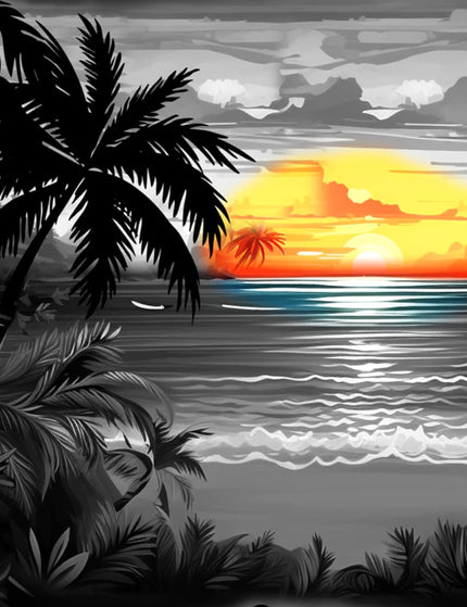 "Night in Hawaii" - Größe S-8XL - Hawaiihemd.shop