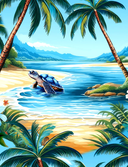 "Turtle Island" - Größe S-8XL - Hawaiihemd.shop