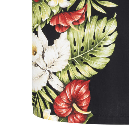 "Classic Black" - Made in Hawaii - Hawaiihemd.shop