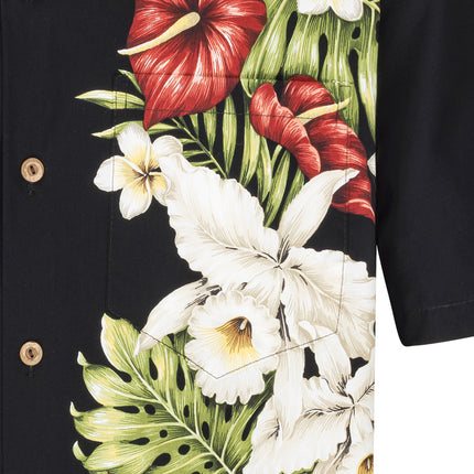 "Classic Black" - Made in Hawaii - Hawaiihemd.shop
