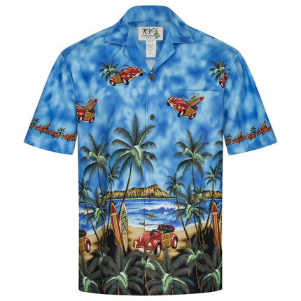 "Day on the Beach" - Made in Hawaii - Hawaiihemd.shop