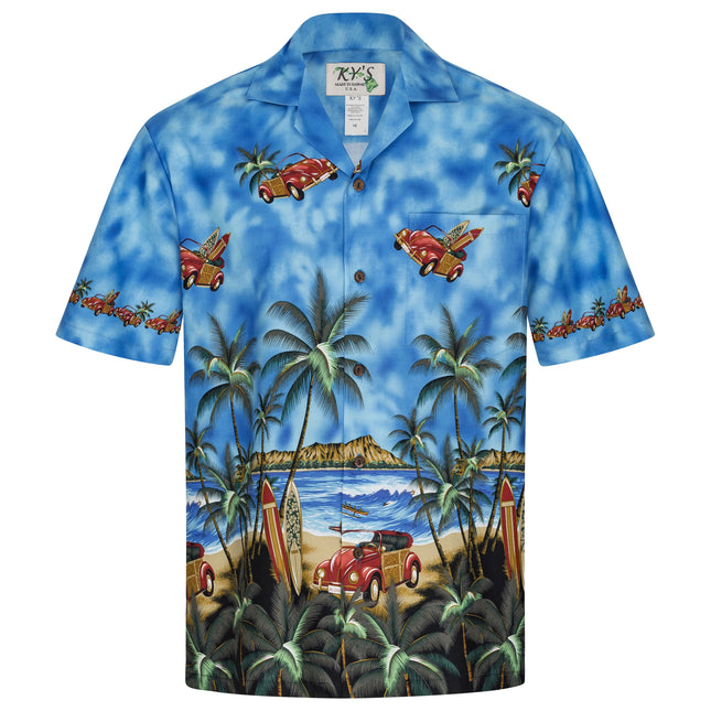 "Day on the Beach" - Made in Hawaii - Hawaiihemd.shop