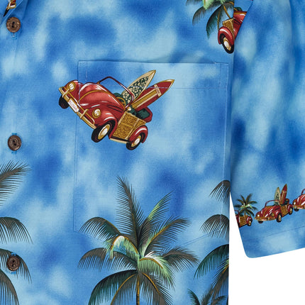 "Day on the Beach" - Made in Hawaii - Hawaiihemd.shop