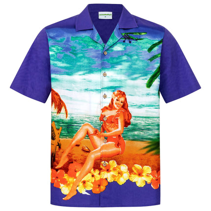 "Beach Girl" - Größe M-6XL - Hawaiihemd.shop