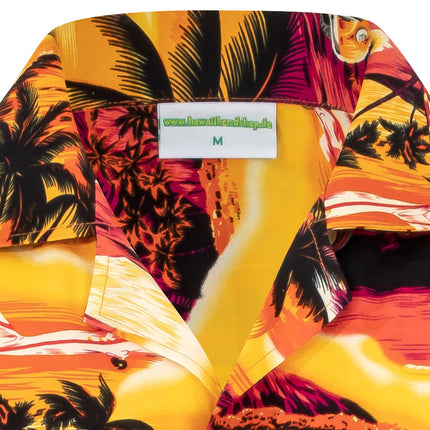 "Golden Summer" - Größe 4XL+6XL - Hawaiihemd.shop