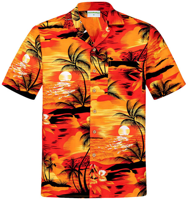 "Evening in Hawaii" - Größe S-8XL - Hawaiihemd.shop