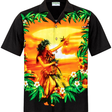 "Hawaiian Beauty" - Größe M-6XL - Hawaiihemd.shop