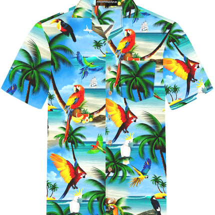 "Parrots Island" - rozmiar 6XL