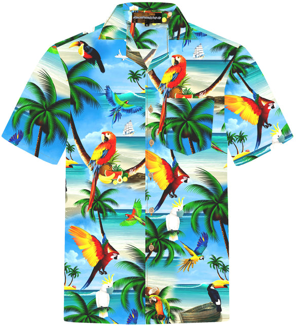 "Parrots Island" - size 6XL