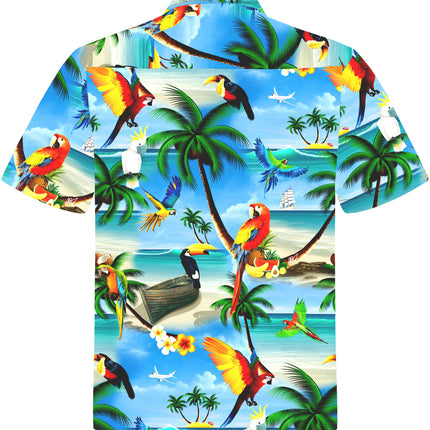 "Parrots Island" - rozmiar 6XL