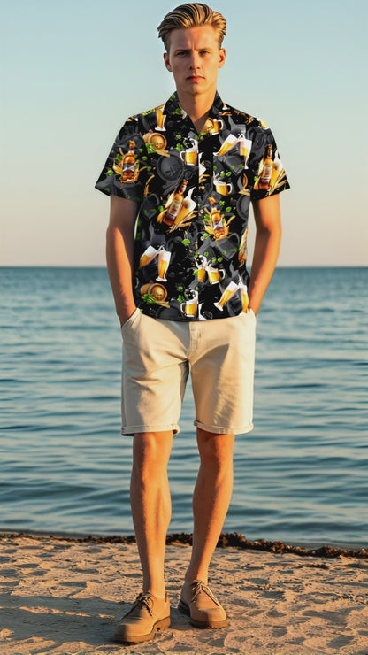 Hawaiian shirt "Hawaian Beer" - size S-8XL