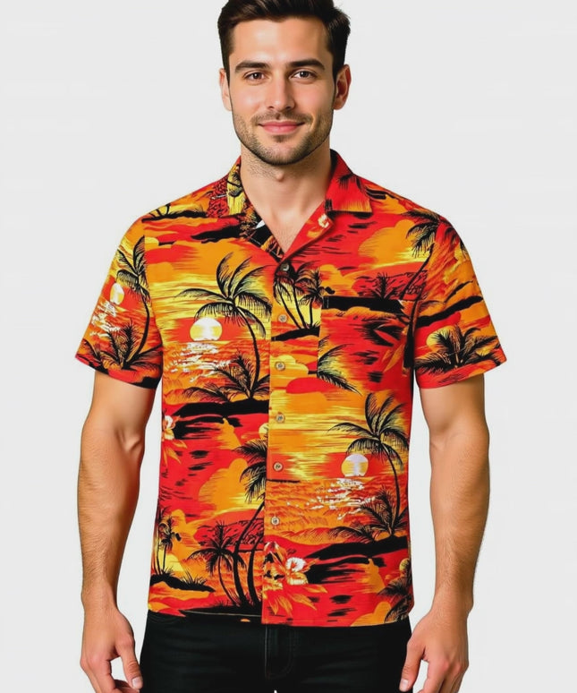 « Soirée à Hawaï » - Tailles S à 8XL