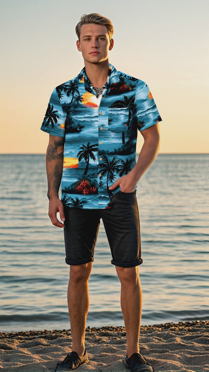 Hawaiihemd "Day on Hawaii" - Größe S-8XL