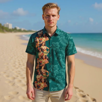 Hawaiihemd "Girls of Hawaii" - Größe S-8XL