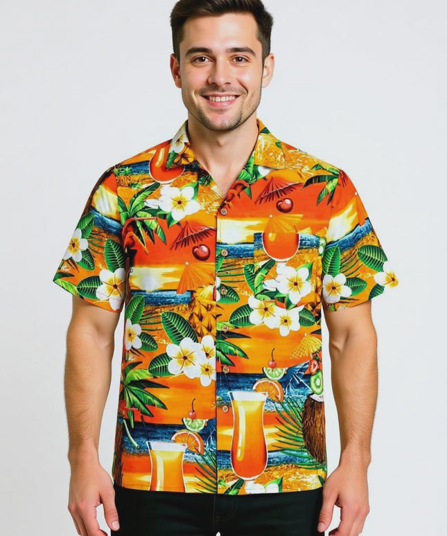 « Cocktails paradisiaques » - Tailles 4XL et 6XL