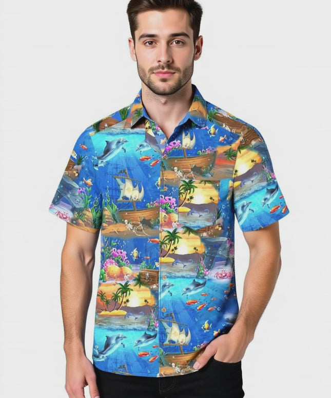 « Océan d'Hawaï » - Tailles S à 8XL