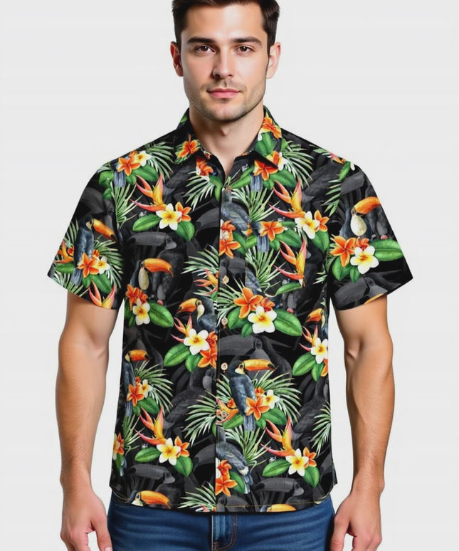"Tropical Toucans" - size S-8XL
