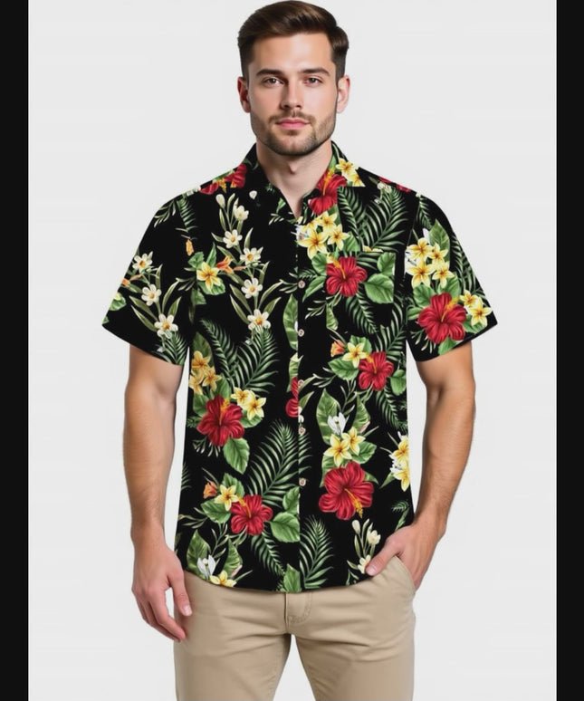 "Colourful Flowers" - size S-8XL